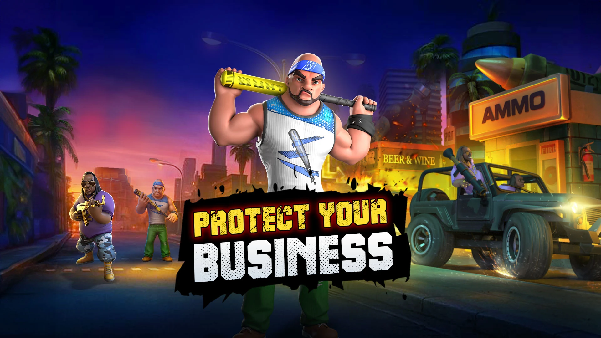 Downtown Gangstas: War Game screenshot